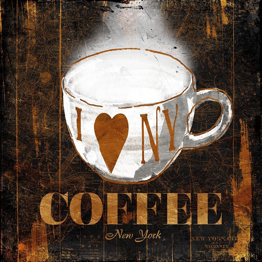 New York Coffee art print by OnRei for $57.95 CAD