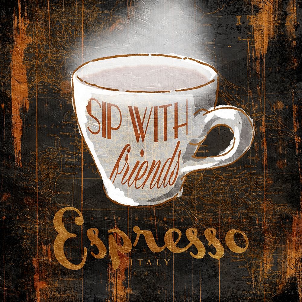 Italian Espresso art print by OnRei for $57.95 CAD