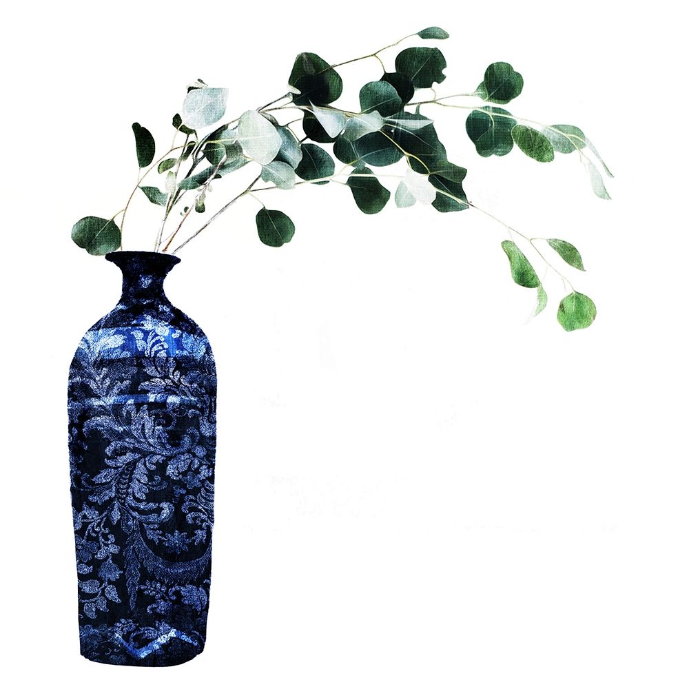 China Vase With Floral art print by OnRei for $57.95 CAD