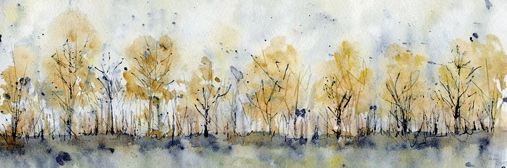 Abstract Autumn Trees 4 art print by Patti Bishop for $57.95 CAD