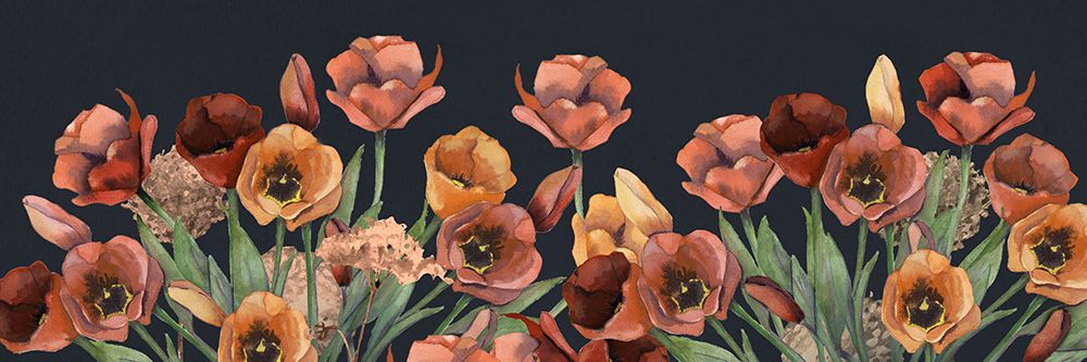 Moody Flowers art print by Patti Bishop for $57.95 CAD