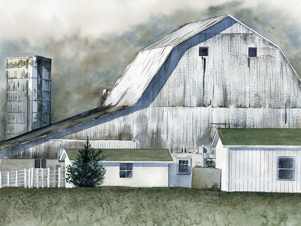 Amish Barn Muted art print by Patti Bishop for $57.95 CAD