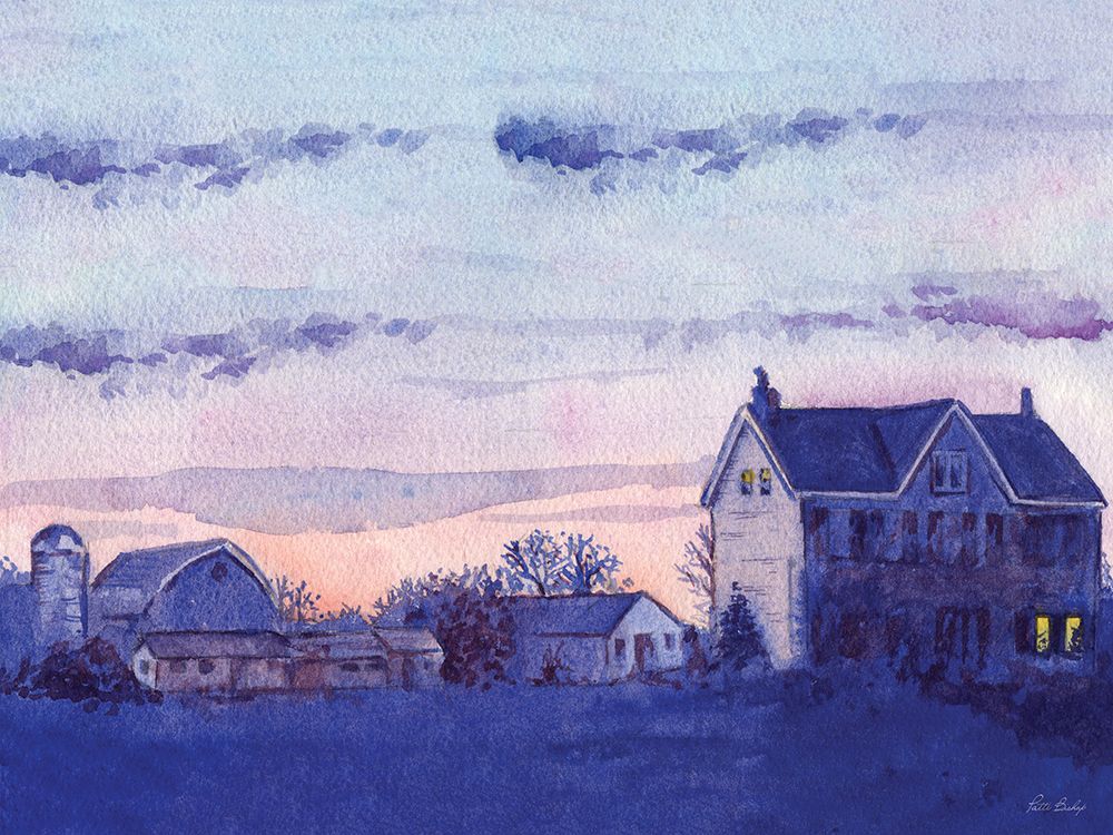 Farmhouse art print by Patti Bishop for $57.95 CAD