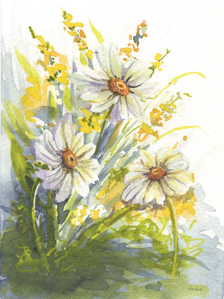Daisy Bouquet art print by Patti Bishop for $57.95 CAD