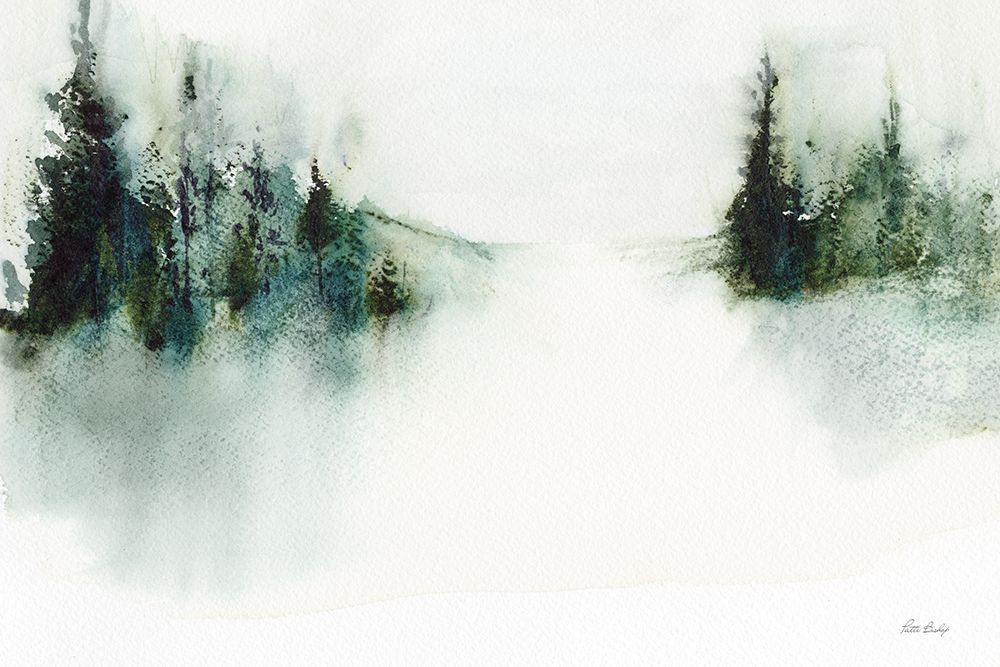Pine Trees Landscape art print by Patti Bishop for $57.95 CAD