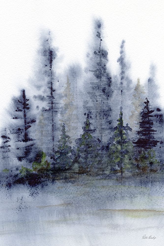 Trees Forest art print by Patti Bishop for $57.95 CAD
