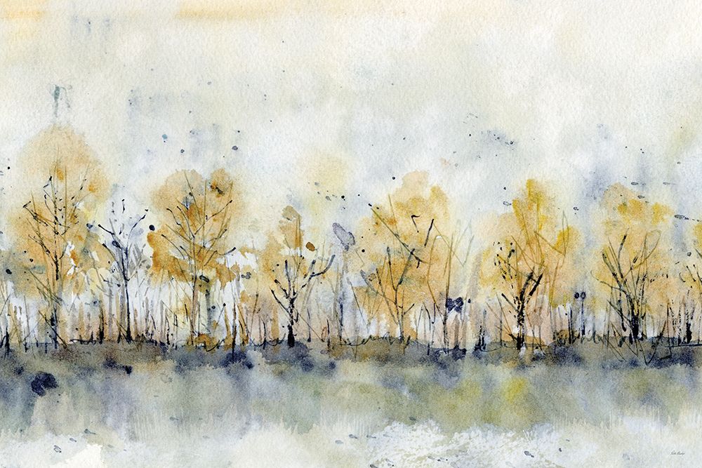 Abstract Autumn Trees 3 art print by Patti Bishop for $57.95 CAD