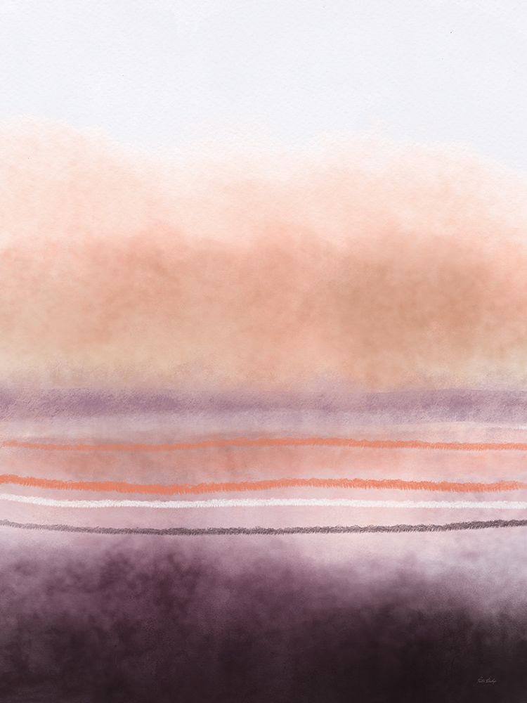 Peach Abstract art print by Patti Bishop for $57.95 CAD