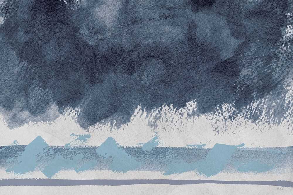 Blues Modern art print by Patti Bishop for $57.95 CAD