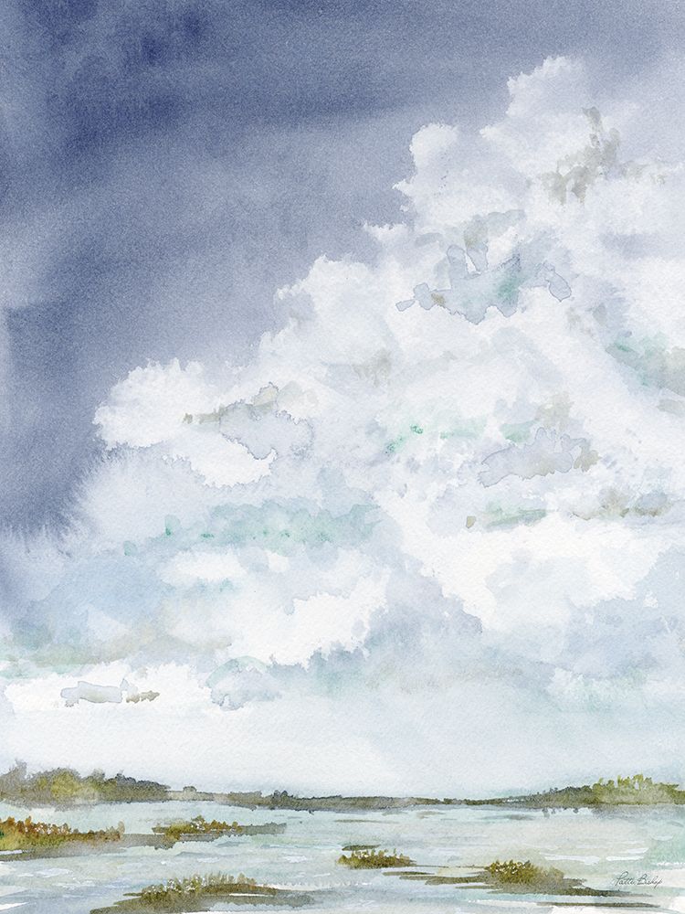 Clouds Left art print by Patti Bishop for $57.95 CAD