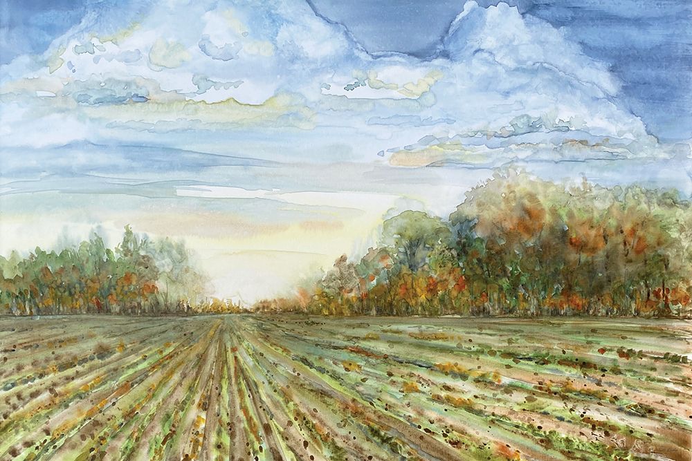 Autumn Field art print by Patti Bishop for $57.95 CAD