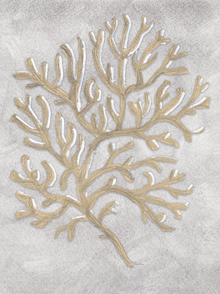 Drawing Coral Grey art print by Patti Bishop for $57.95 CAD