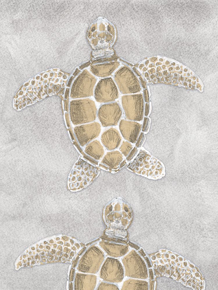 Drawing Turtles Grey art print by Patti Bishop for $57.95 CAD