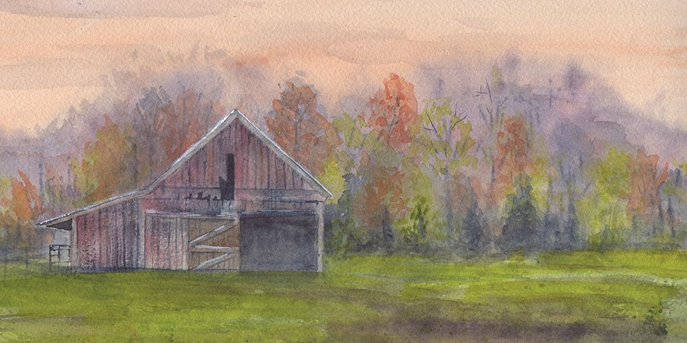 Old Barn In Green Field 4 art print by Patti Bishop for $57.95 CAD