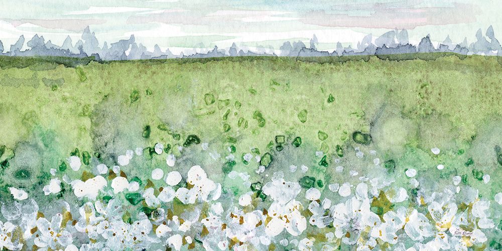Abstract White Field 3 art print by Patti Bishop for $57.95 CAD