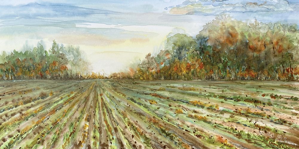 Autumn Field art print by Patti Bishop for $57.95 CAD