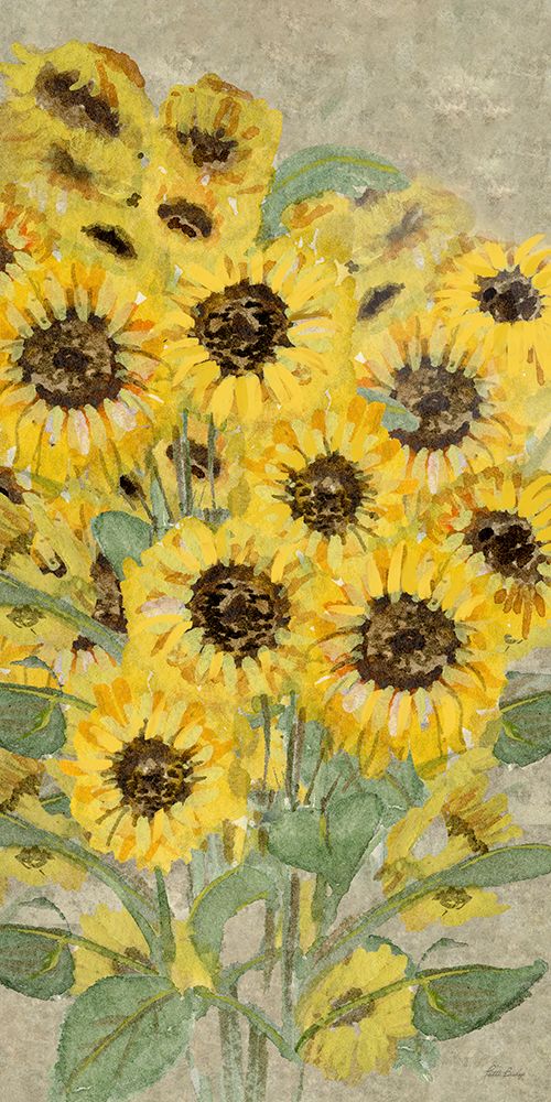 Tall Sunflowers art print by Patti Bishop for $57.95 CAD