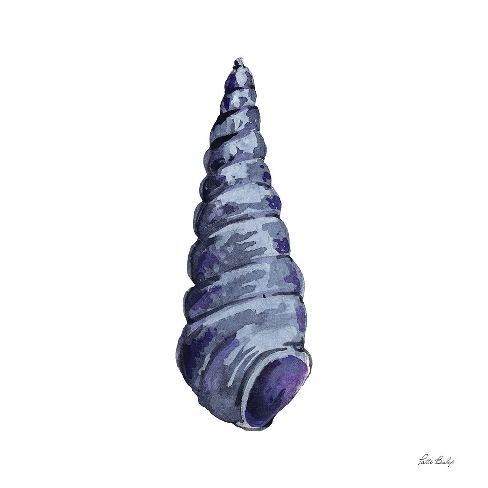 Blue Shell Flame art print by Patti Bishop for $57.95 CAD