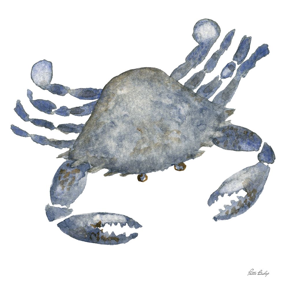 Blue Crab art print by Patti Bishop for $57.95 CAD