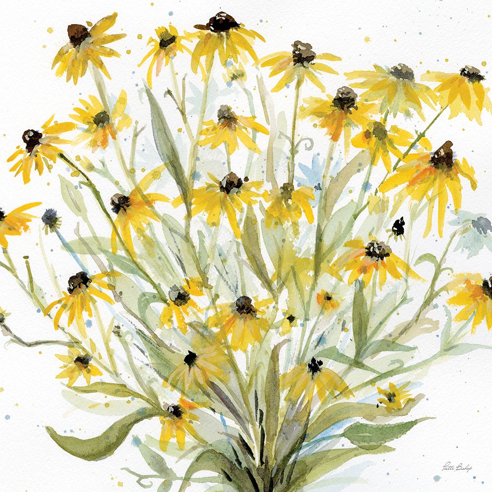Blackeyed Susans 1 art print by Patti Bishop for $57.95 CAD