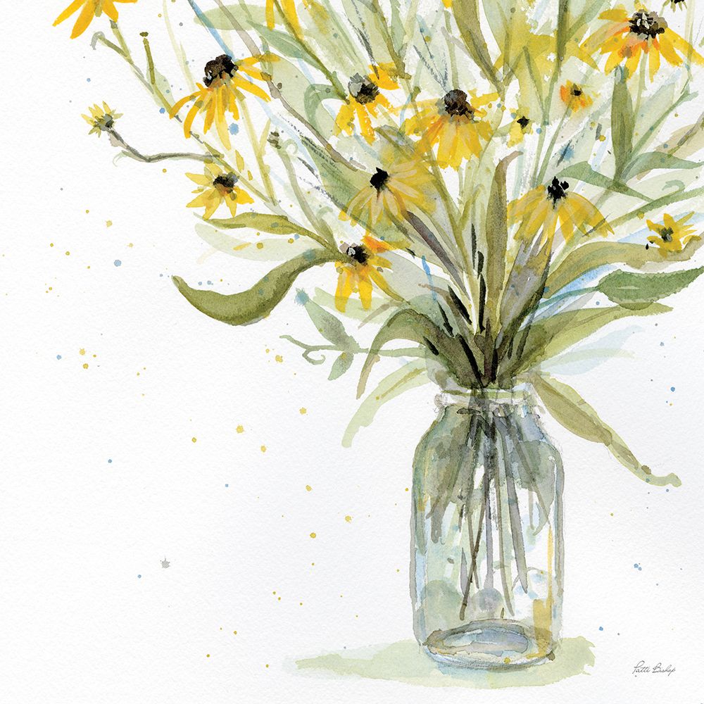Blackeyed Susans 2 art print by Patti Bishop for $57.95 CAD