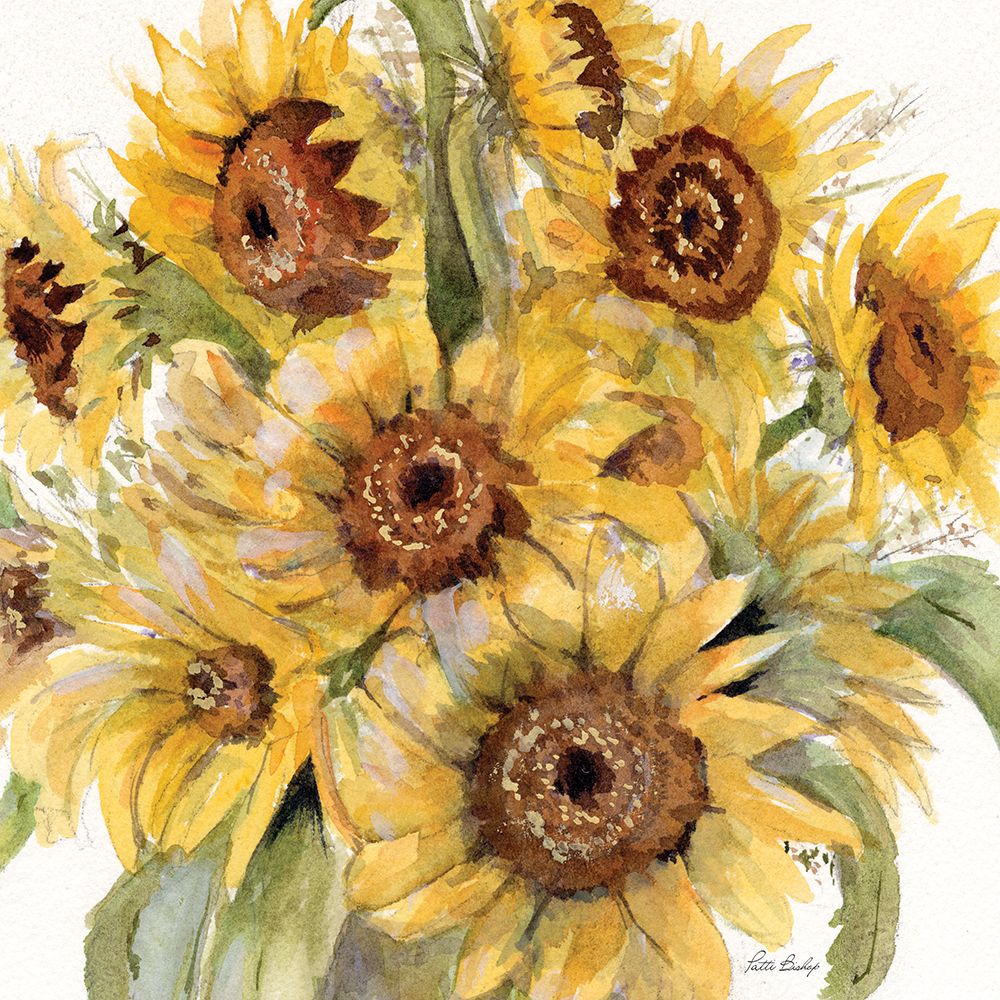 Sunflower Bouquet 4 art print by Patti Bishop for $57.95 CAD