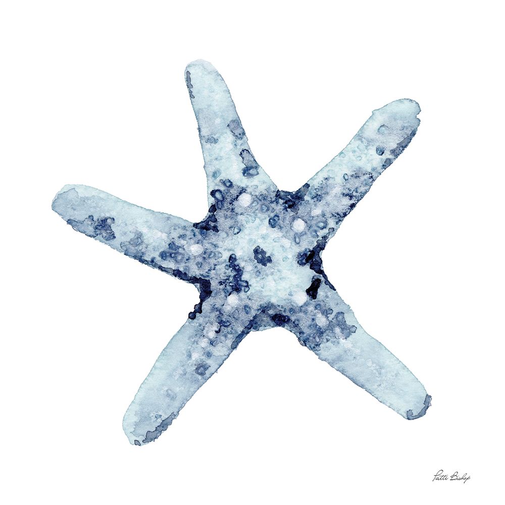Blue Starfish art print by Patti Bishop for $57.95 CAD