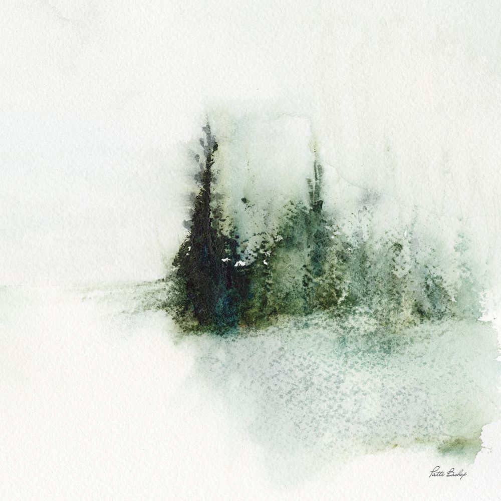 Pine Trees Landscape 2 art print by Patti Bishop for $57.95 CAD