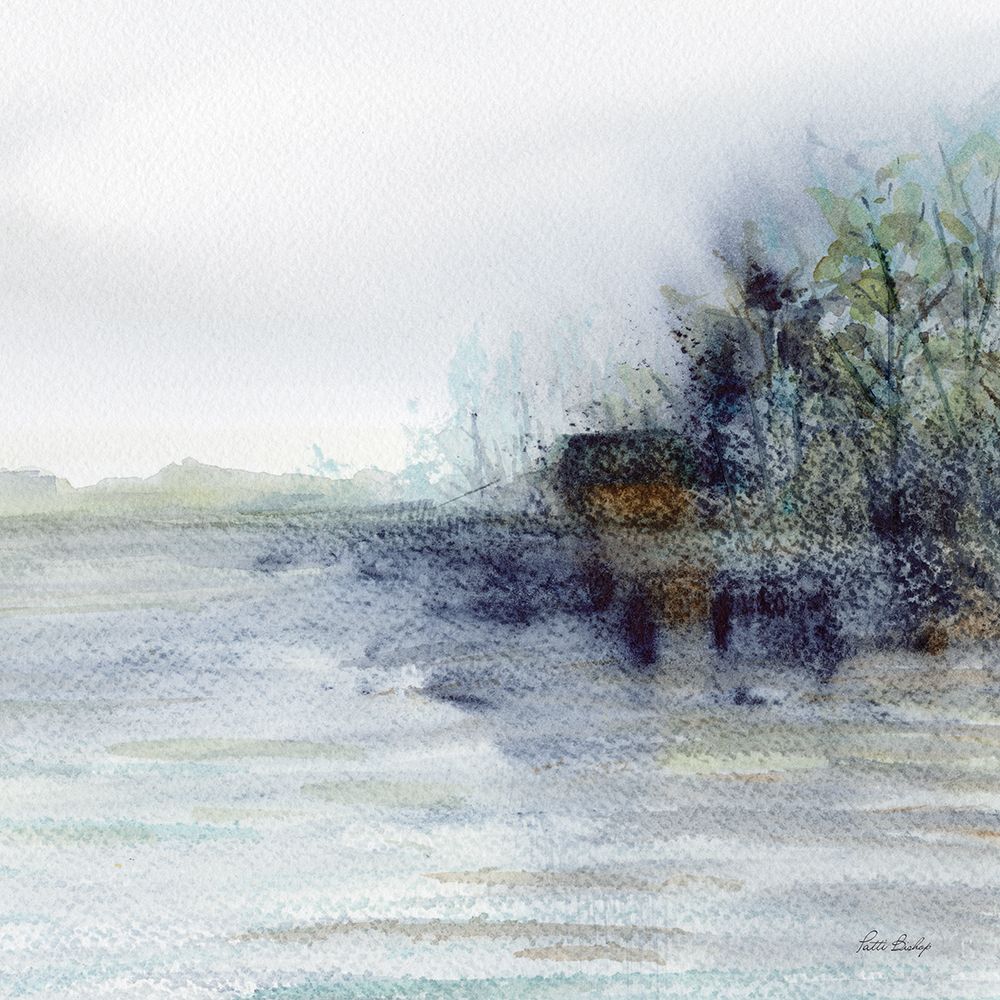 Trees On Lake 2 art print by Patti Bishop for $57.95 CAD