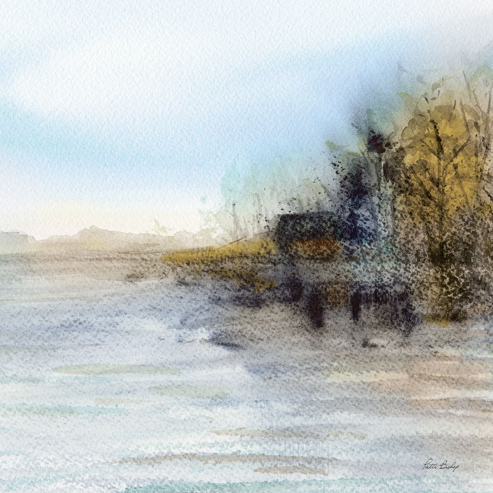 Trees On Lake 2 V2 art print by Patti Bishop for $57.95 CAD