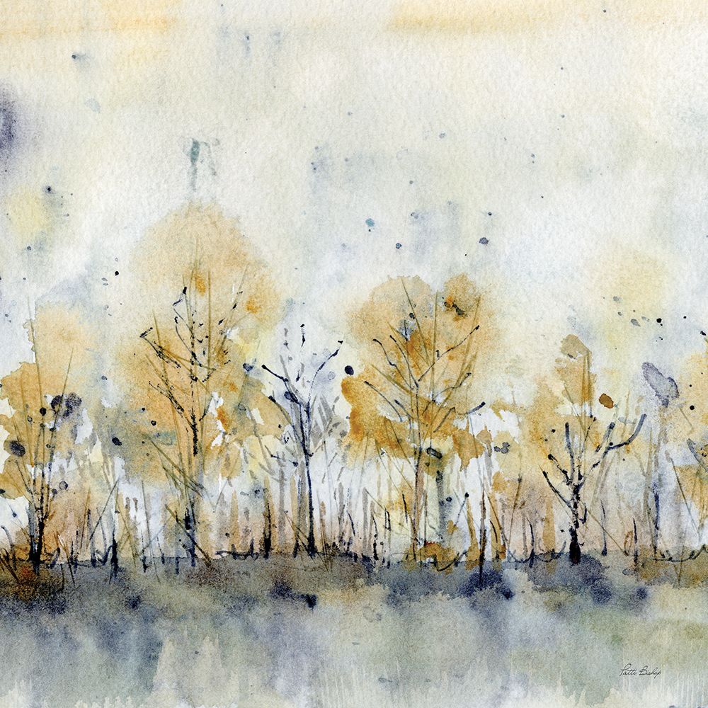 Abstract Autumn Trees 1 art print by Patti Bishop for $57.95 CAD