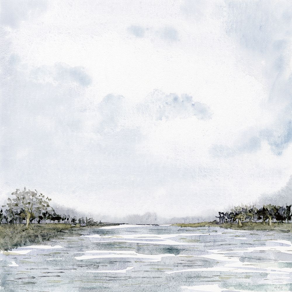 Blue Green Waterway 2 art print by Patti Bishop for $57.95 CAD