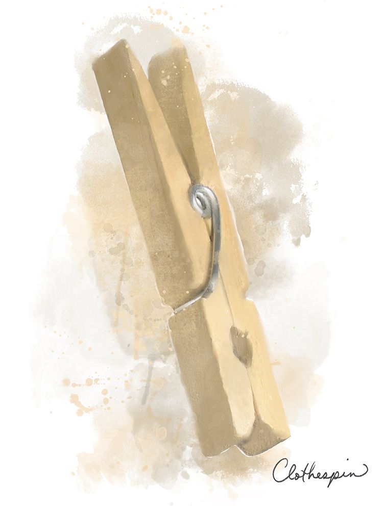 Laundry Clothespin art print by Matthew Piotrowicz for $57.95 CAD