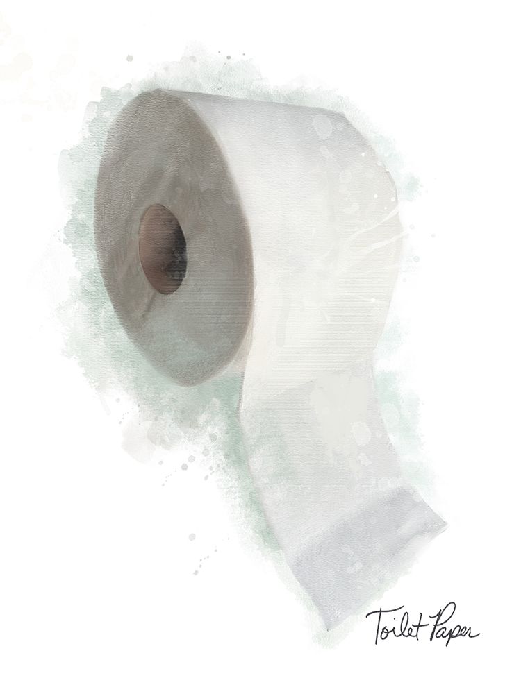 Bath Toilet Paper art print by Matthew Piotrowicz for $57.95 CAD