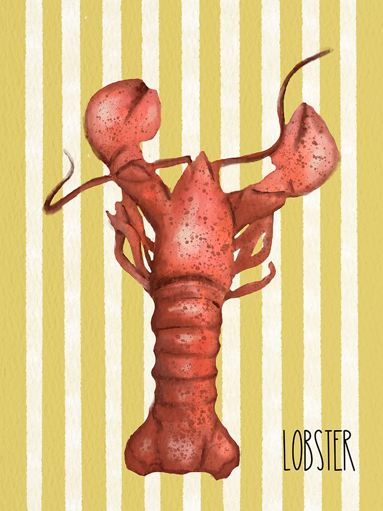 Lobster art print by Matthew Piotrowicz for $57.95 CAD