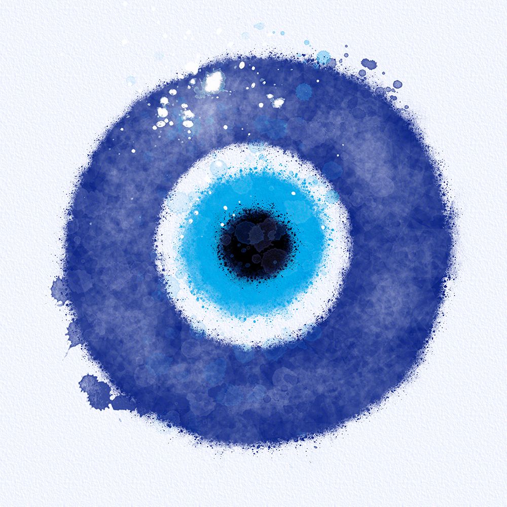 Evil Eye Watercolor art print by Matthew Piotrowicz for $57.95 CAD