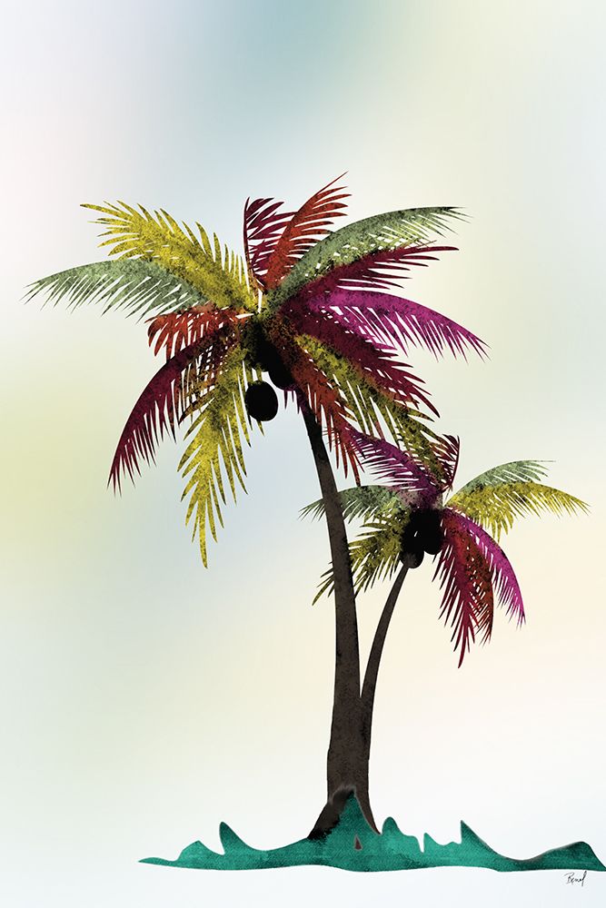 Tropical Palms 3 art print by Renel Peters for $57.95 CAD