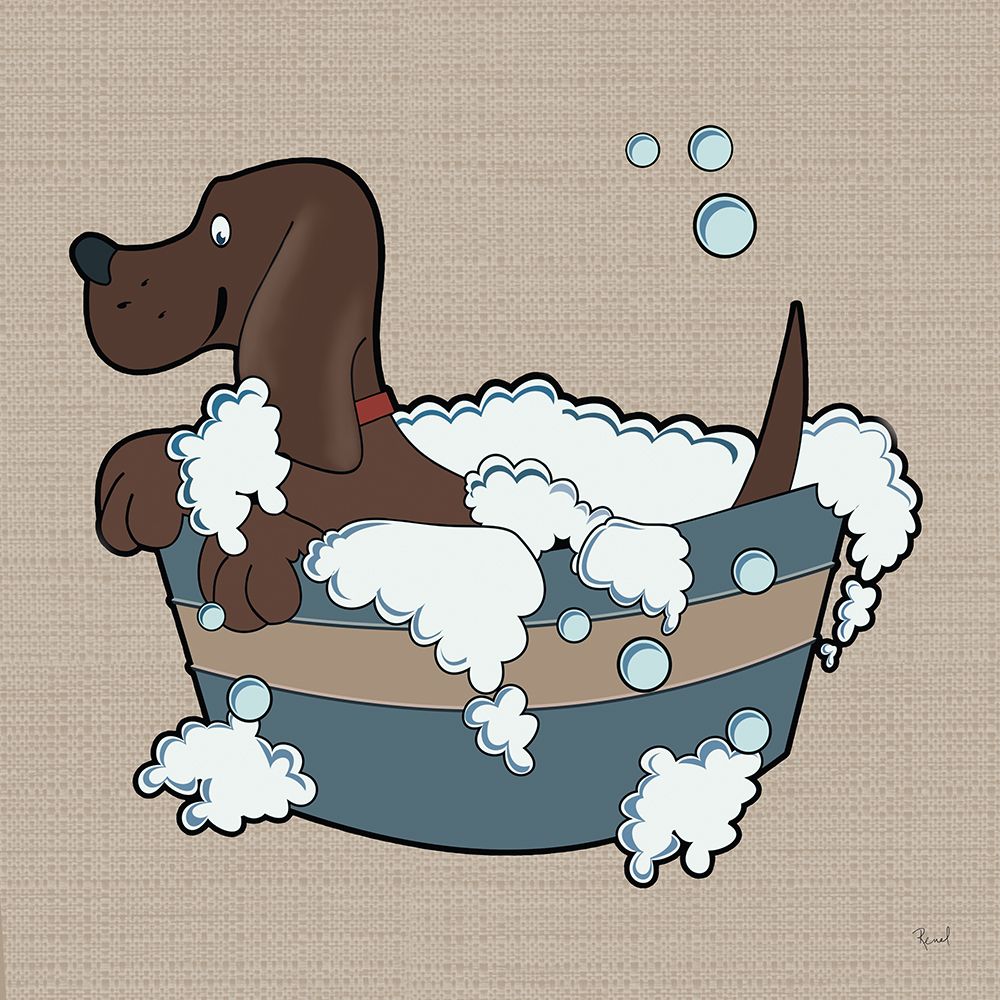 Clean Canine 2 art print by Renel Peters for $57.95 CAD