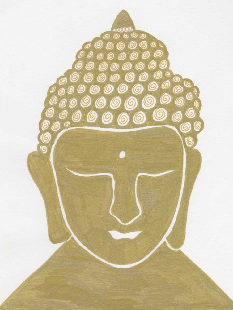Budahh Gold art print by Pam Varacek for $57.95 CAD