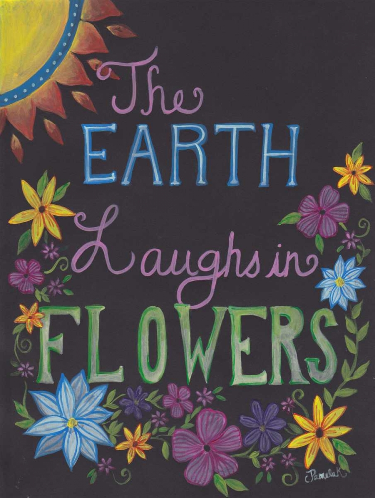 Laughing Flowers art print by Pam Varacek for $57.95 CAD
