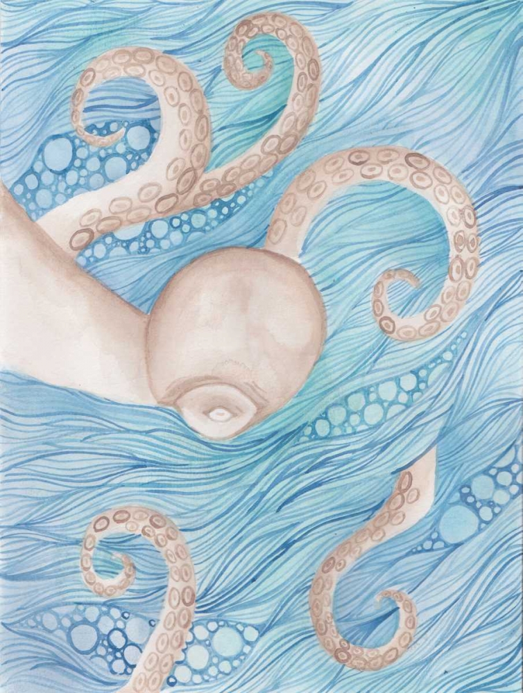 Sea Of Octopus art print by Pam Varacek for $57.95 CAD