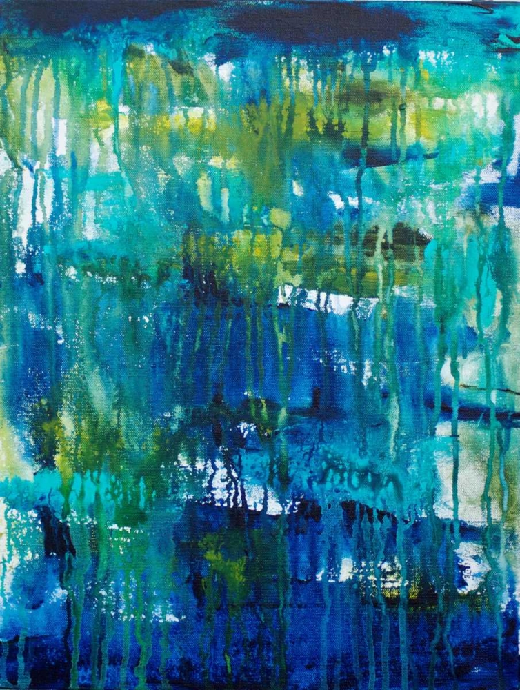 Water Abstraction art print by Pam Varacek for $57.95 CAD