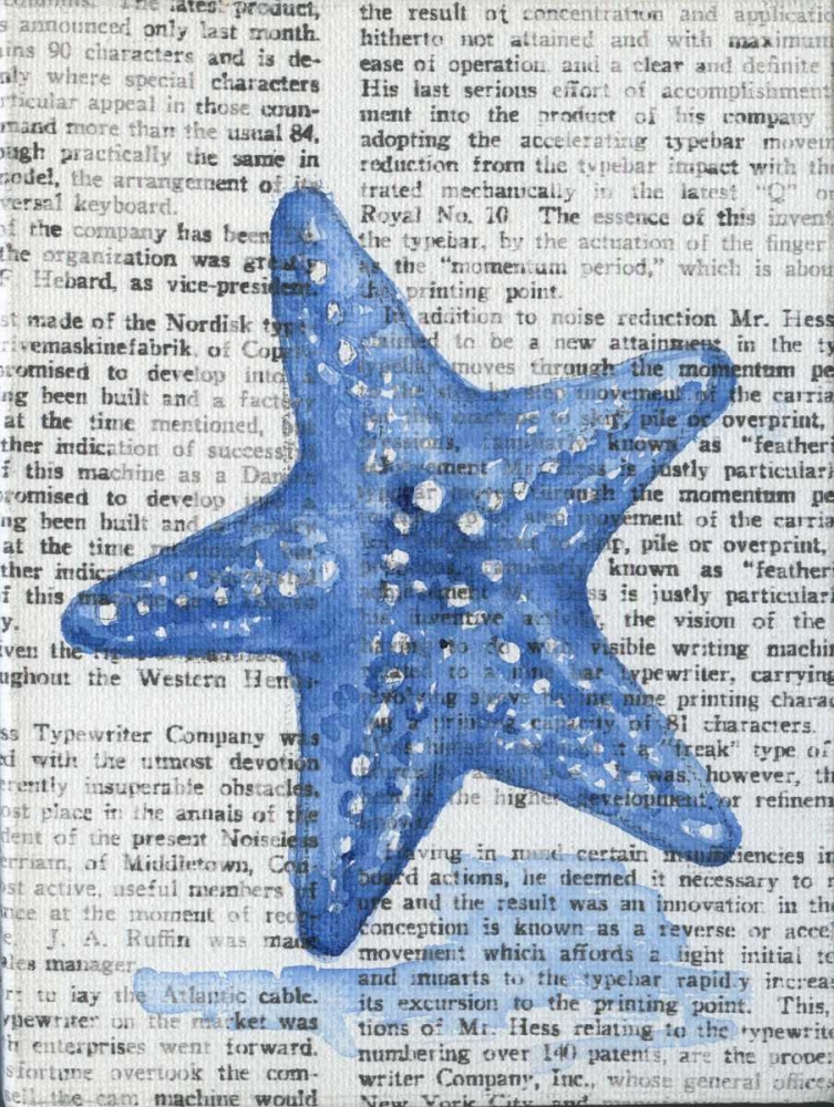 Written Starfish art print by Pam Varacek for $57.95 CAD