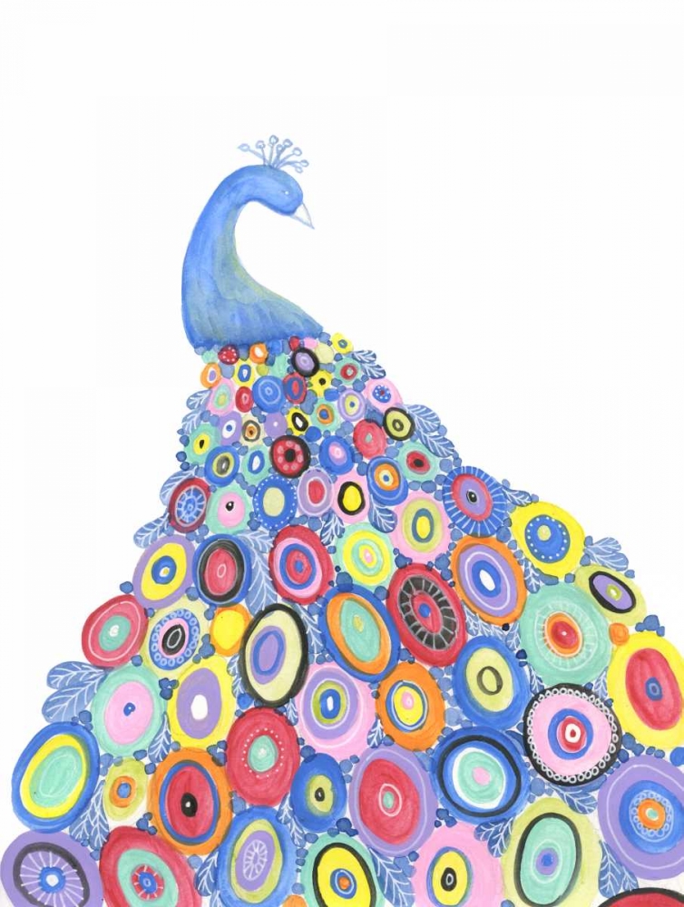 Endless Peacock art print by Pam Varacek for $57.95 CAD