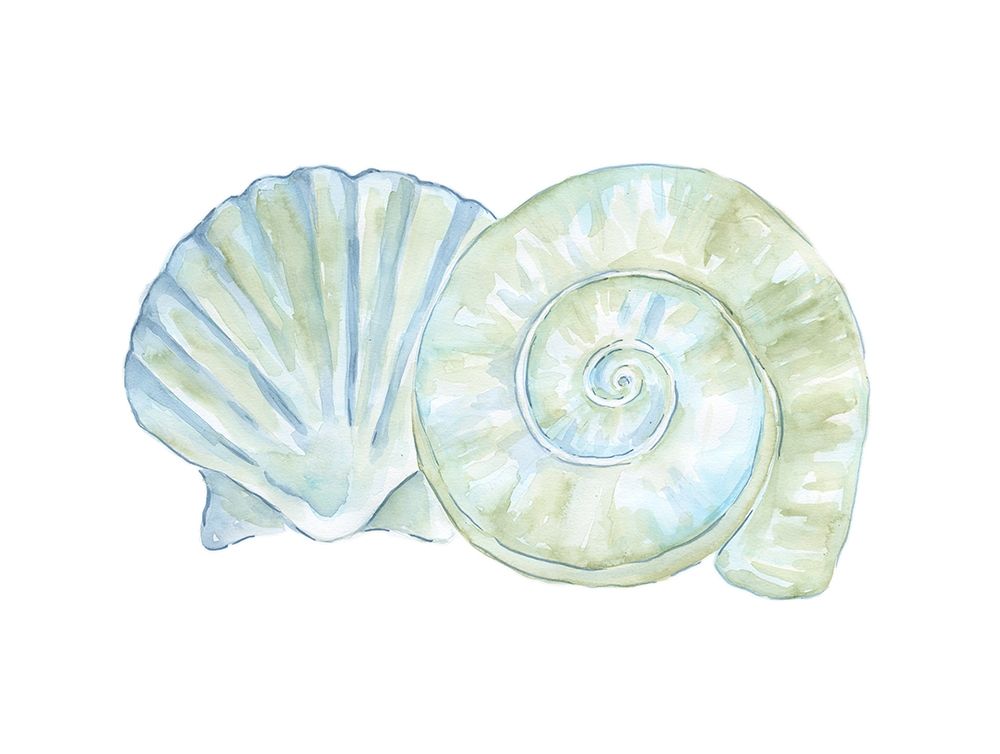 Hugging Shells art print by Pam Varacek for $57.95 CAD