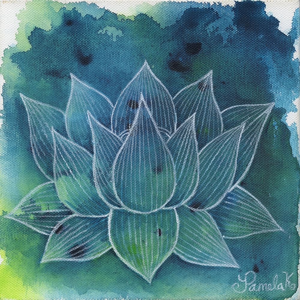 Emerging Lotus 1 art print by Pam Varacek for $57.95 CAD