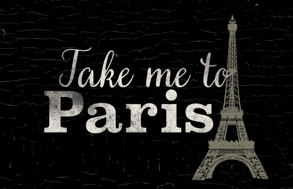 Take me to Paris art print by Candace Allen for $57.95 CAD