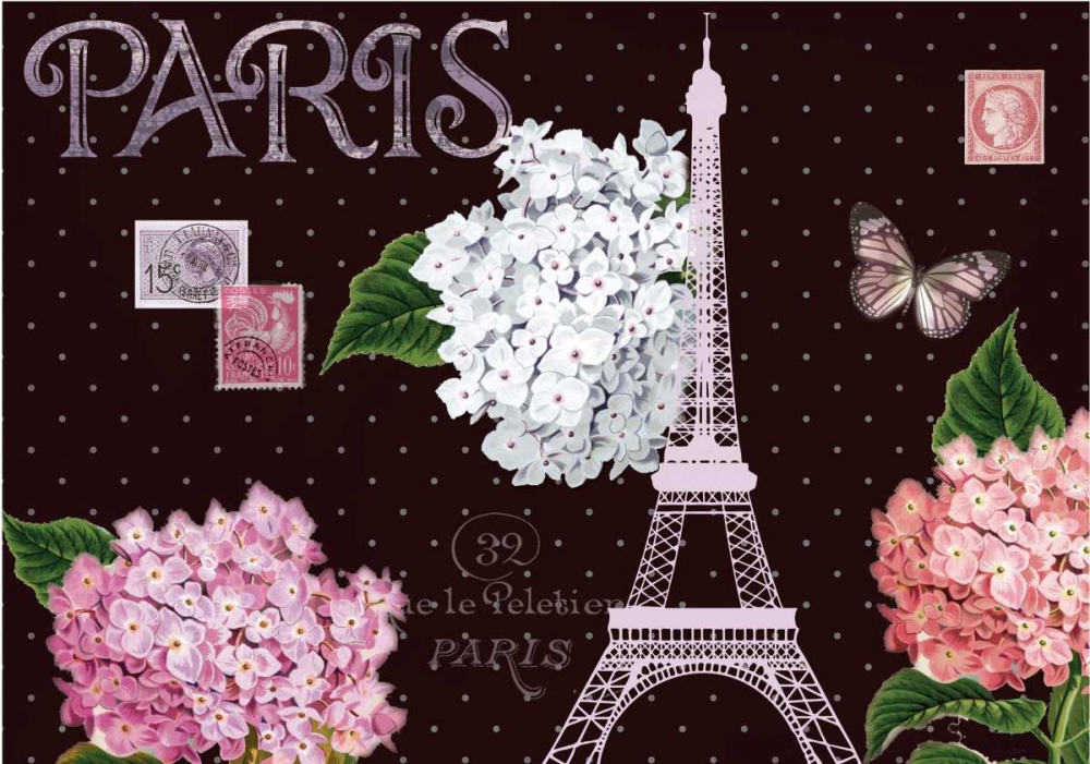 Paris Dots art print by Candace Allen for $57.95 CAD