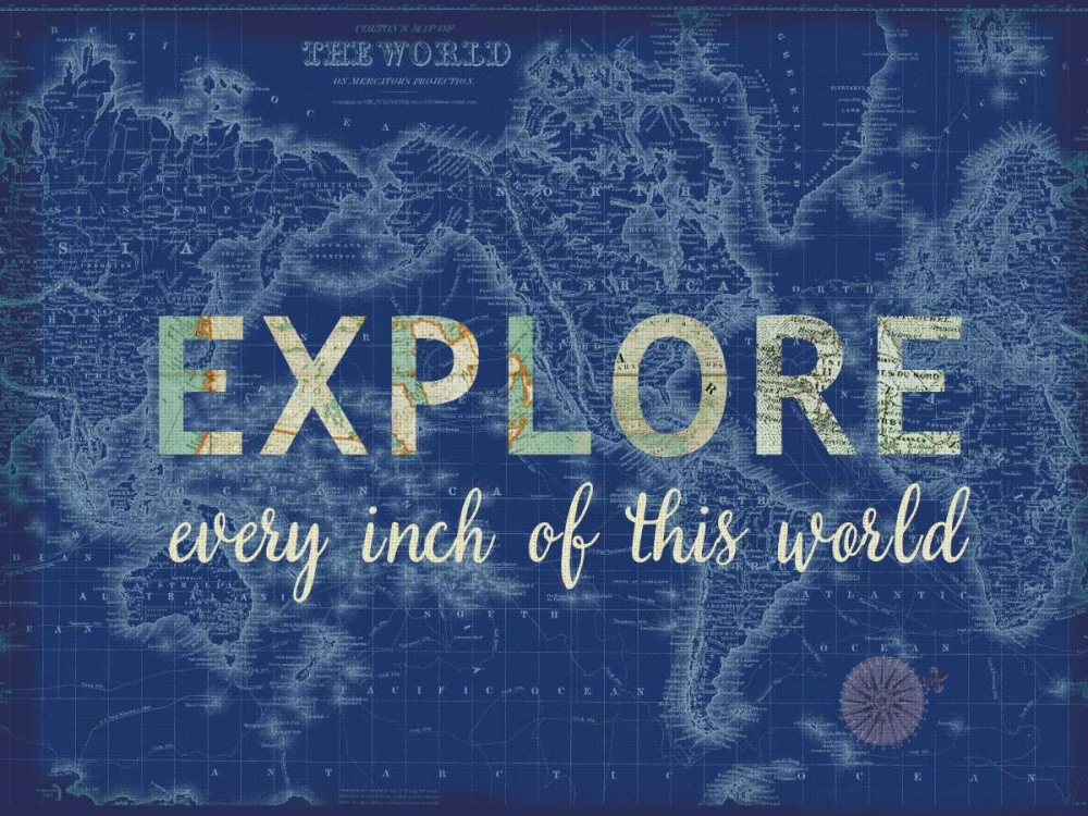 Explore Every Inch art print by Candace Allen for $57.95 CAD