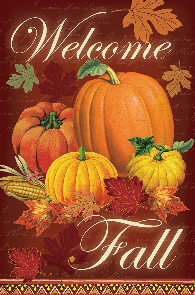 Welcome Fall art print by Lula Bijoux and Company for $57.95 CAD